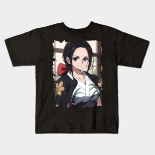 NICO ROBINN ANIME MERCHANDISE Kids T-Shirt